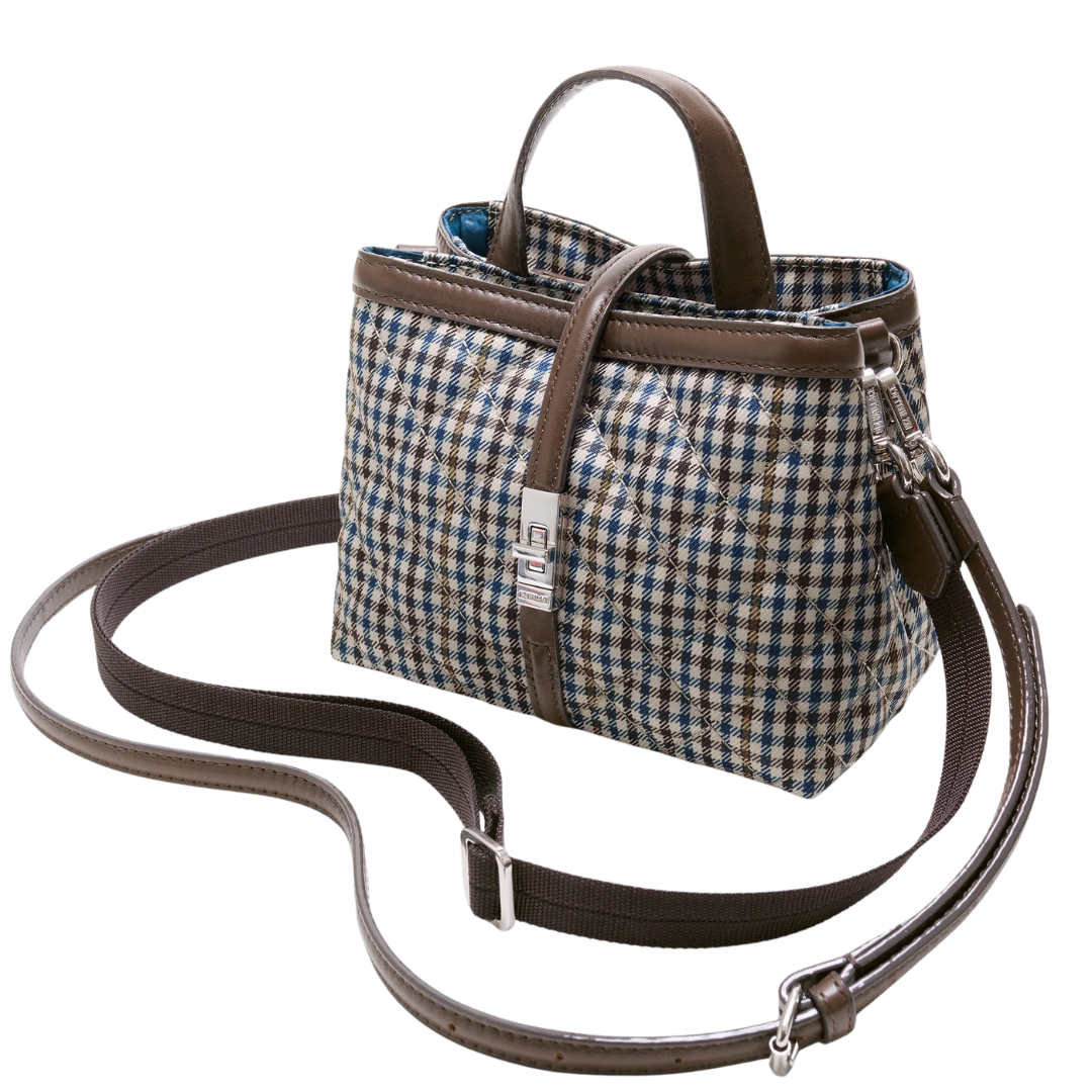 Mini Astor Top Handle in Heritage Check