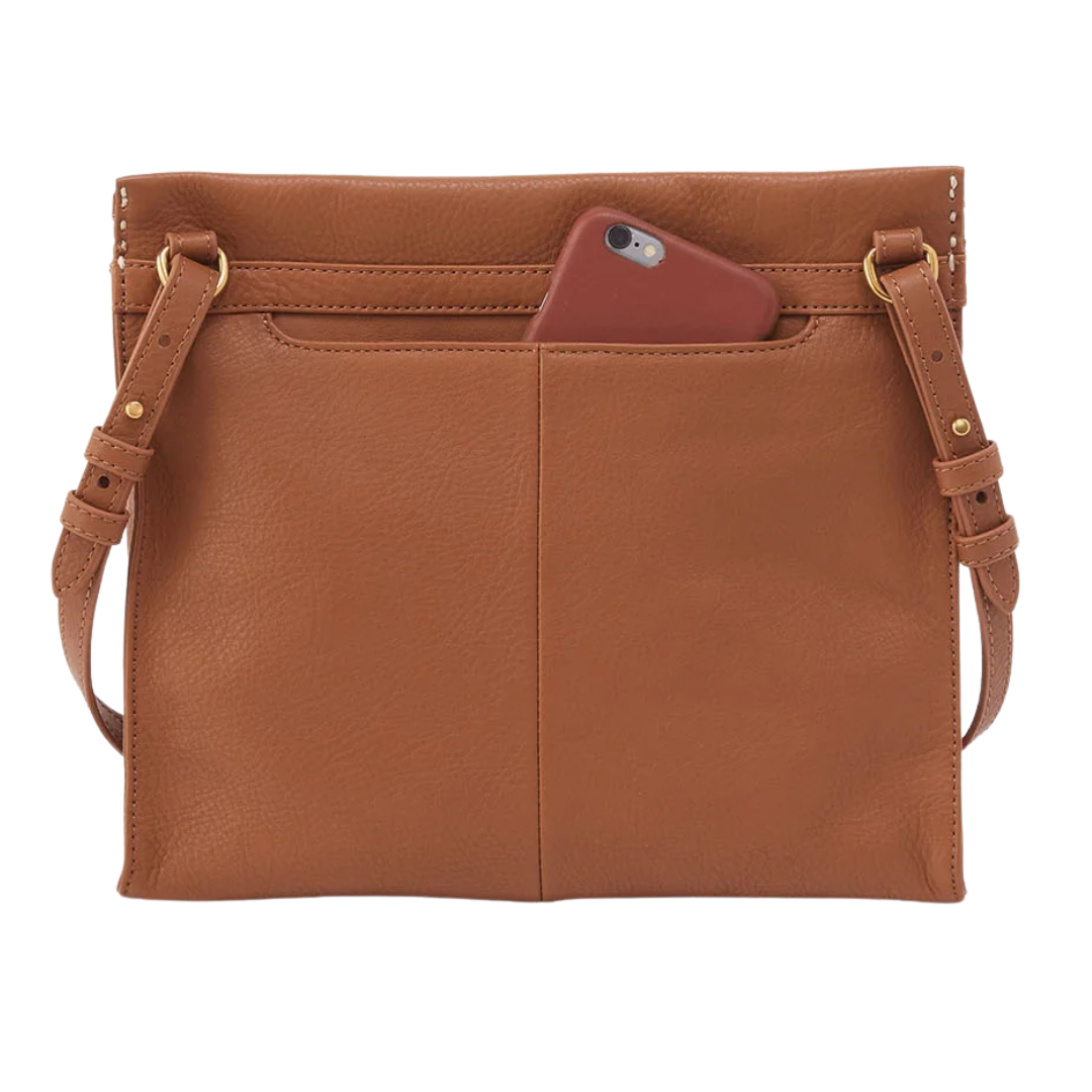 Austin Medium Crossbody in Warm Honey