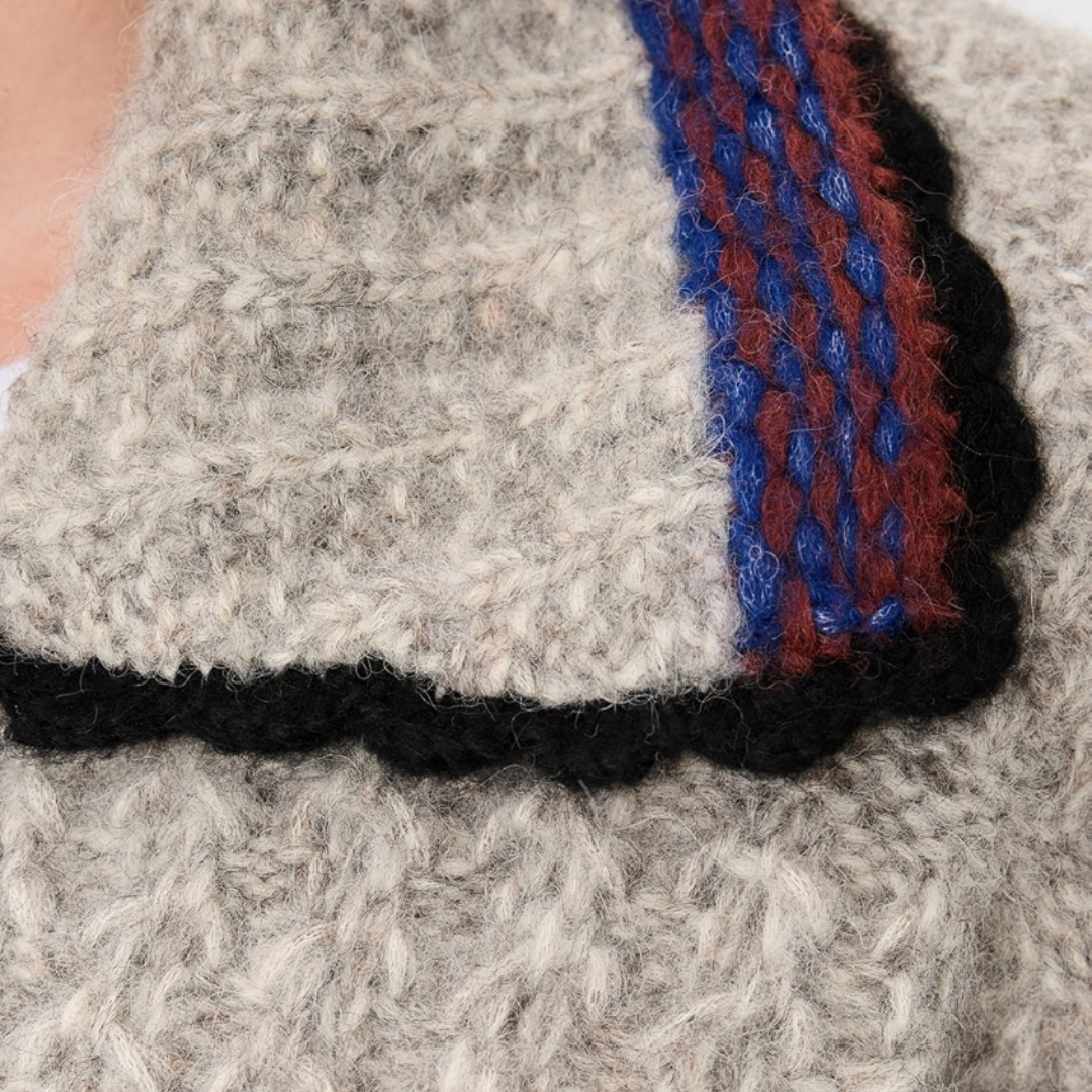 Beatrice Sweater in Gris