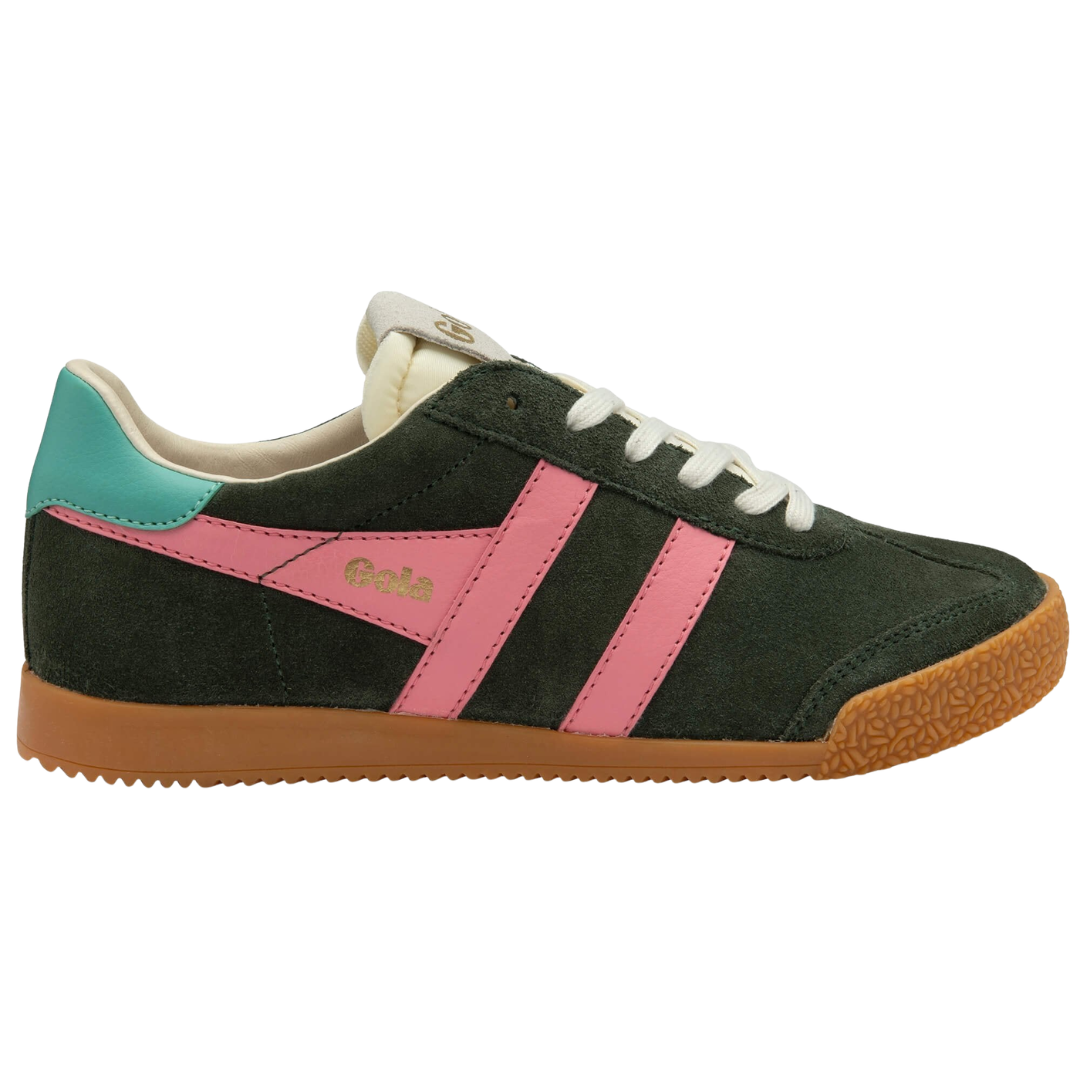 Elan Sneaker in Dark Khaki/Bubblegum/Sea Mist