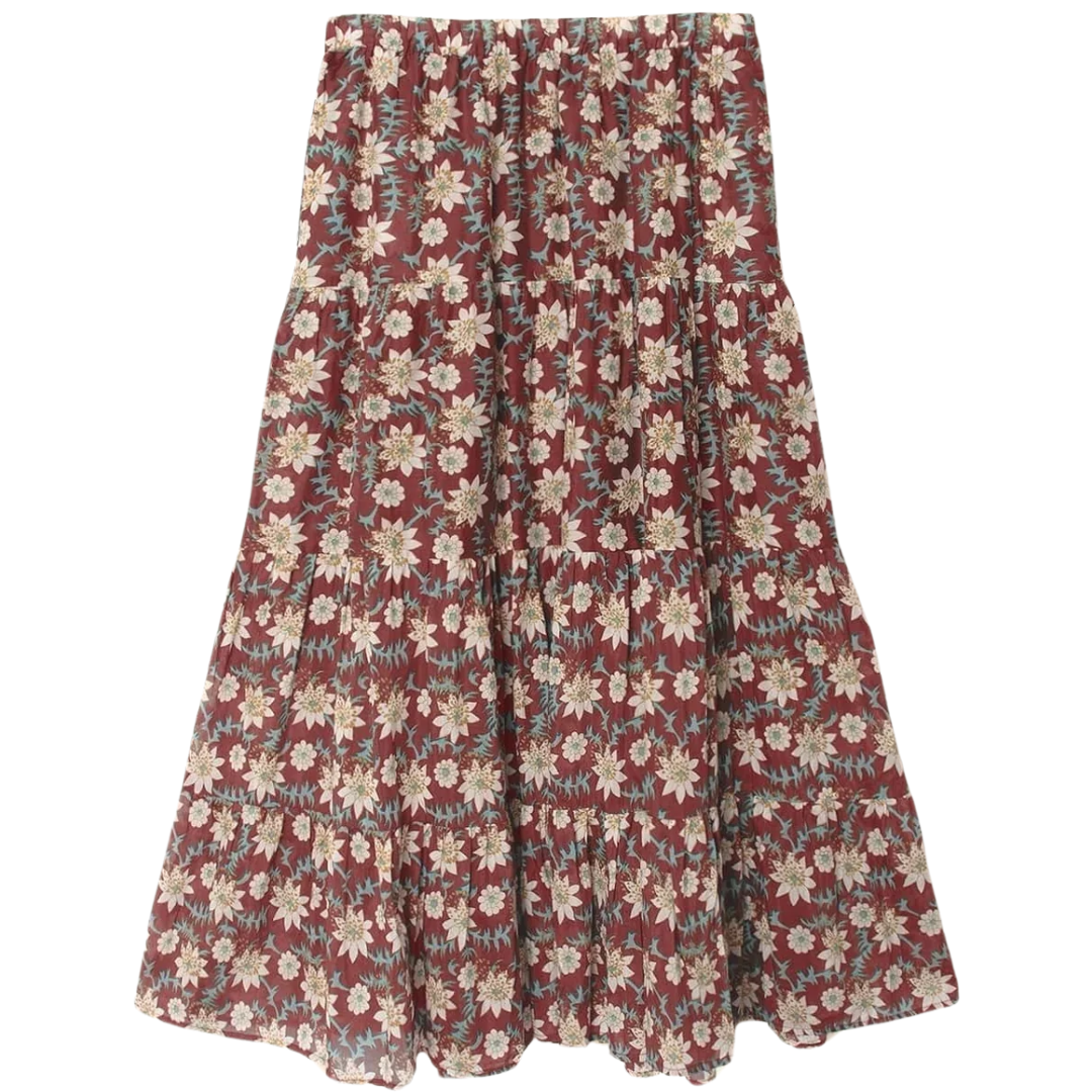 Viola Skirt in Cedar