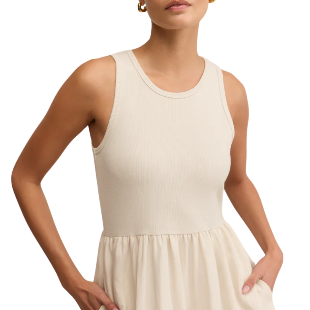 Charlotte Midi Dress in Crystal