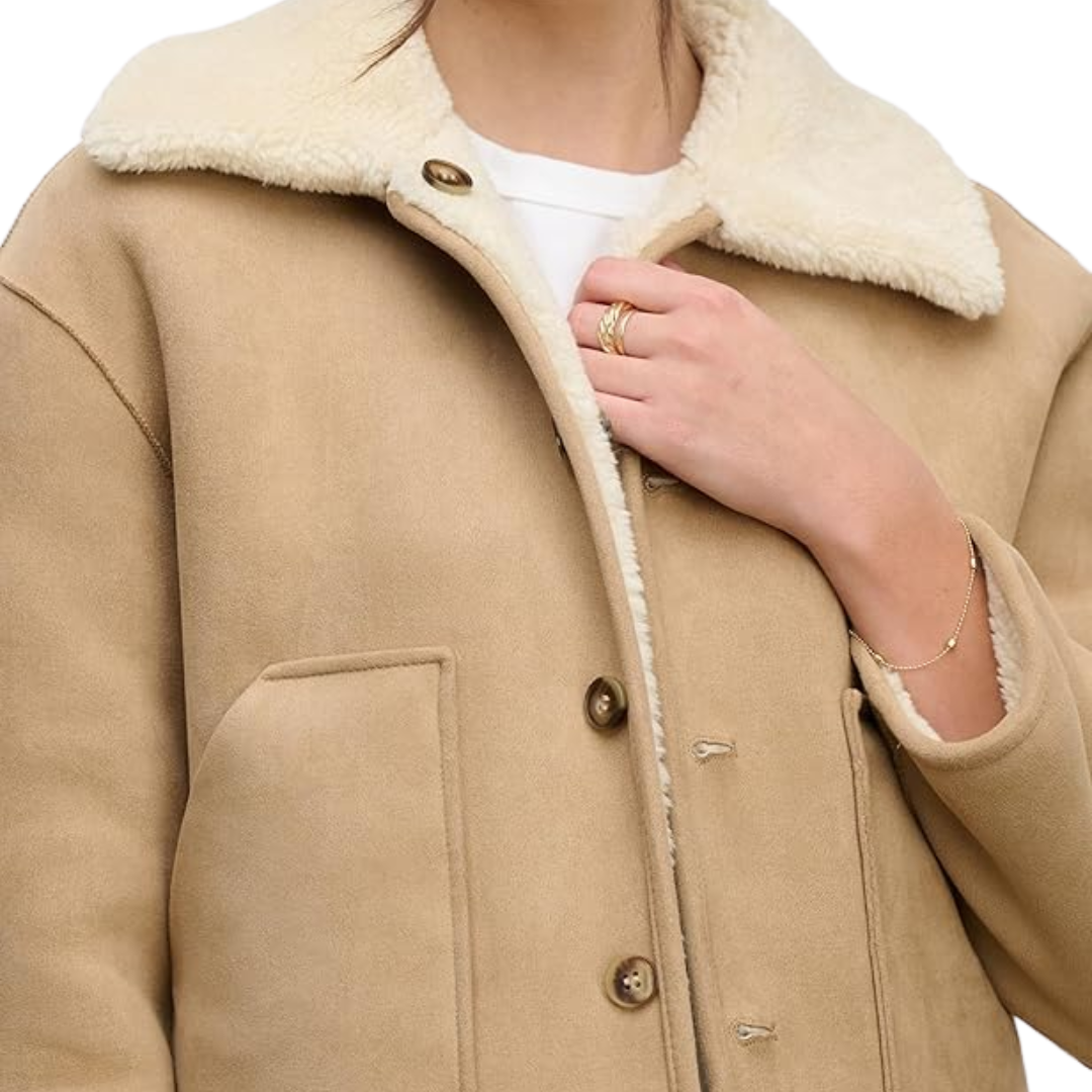 Amara Reversible Jacket in Sand