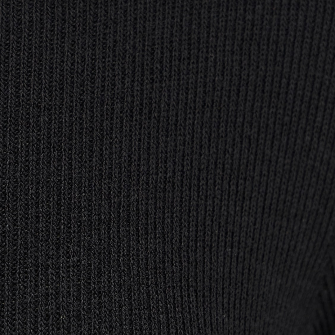 Knit Turtleneck Tunic/Mini in Black
