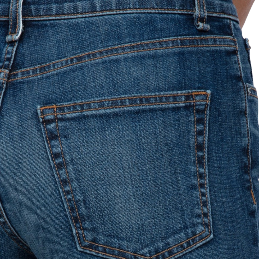 Crop Wide Leg in Chevelle