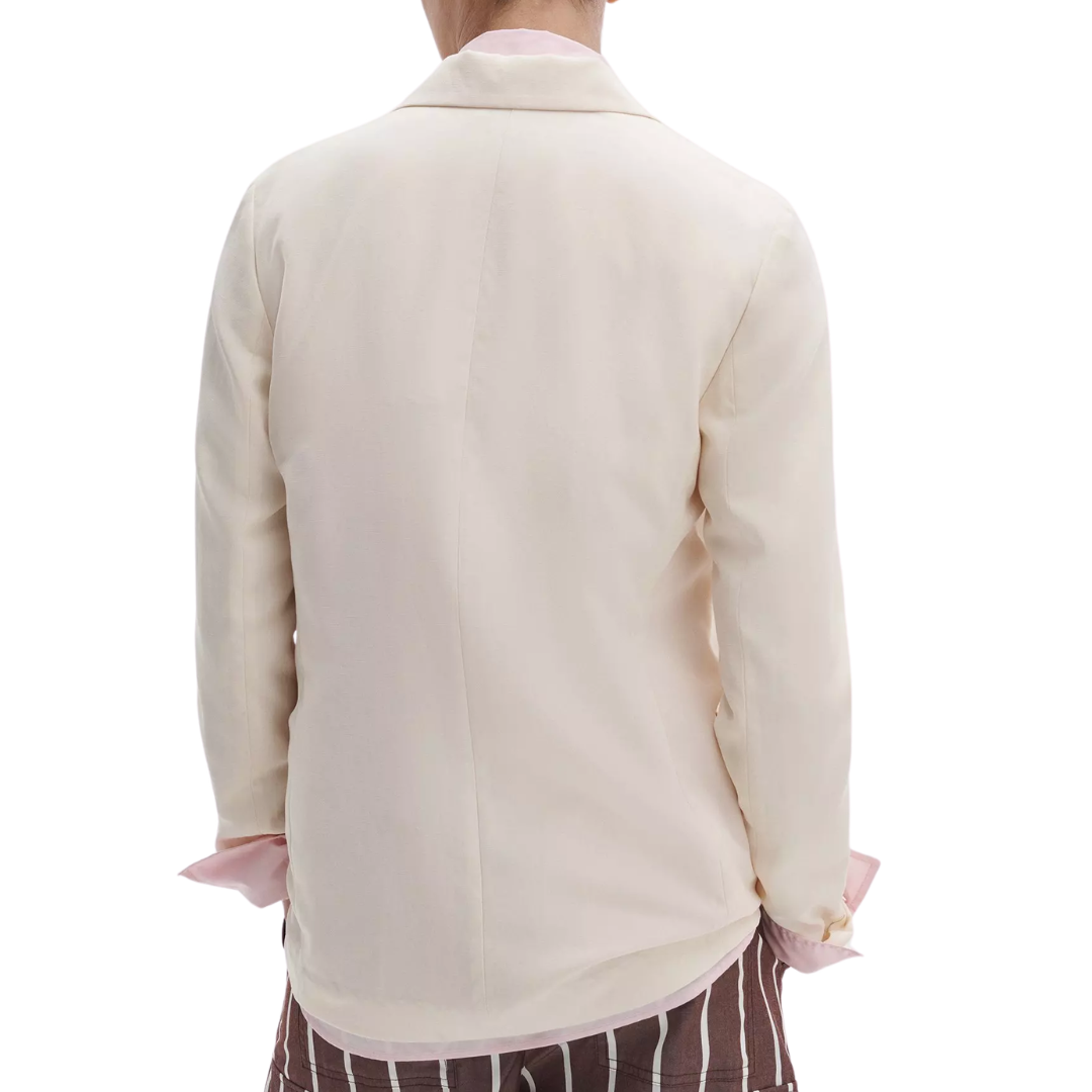 Jennie Tailored Blazer in Ivory