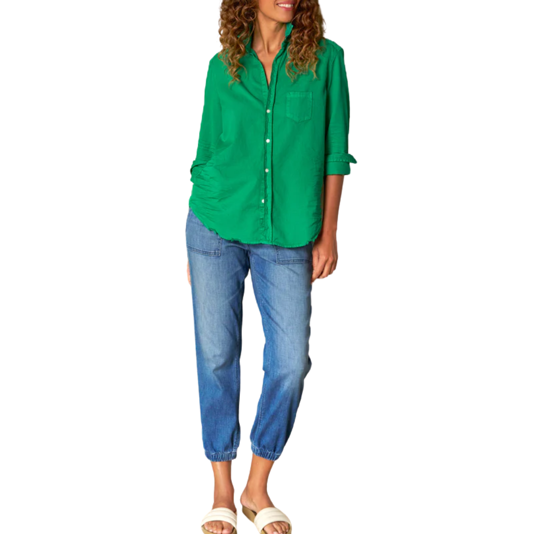 Eileen in Kelly Green Denim