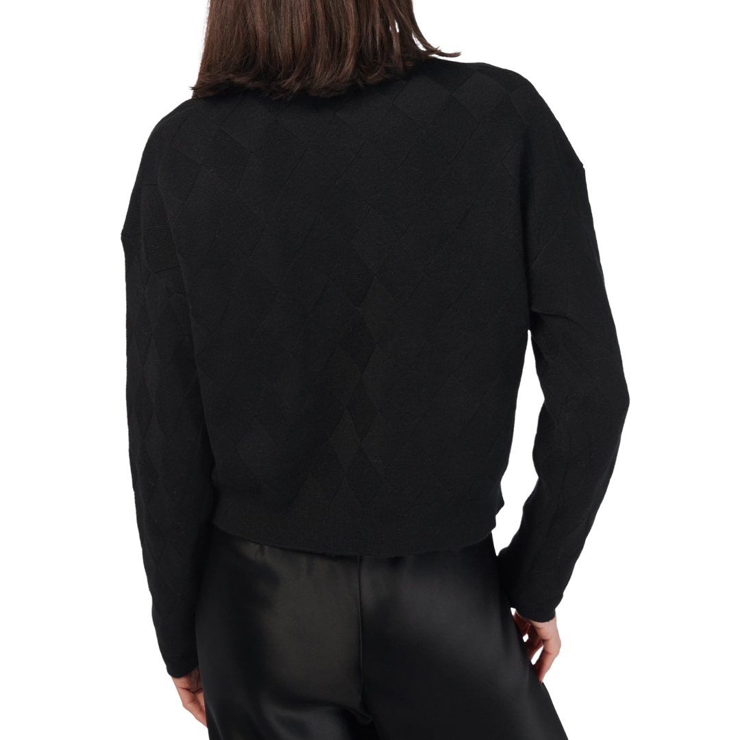 Neva Cashmere Sweater in Black