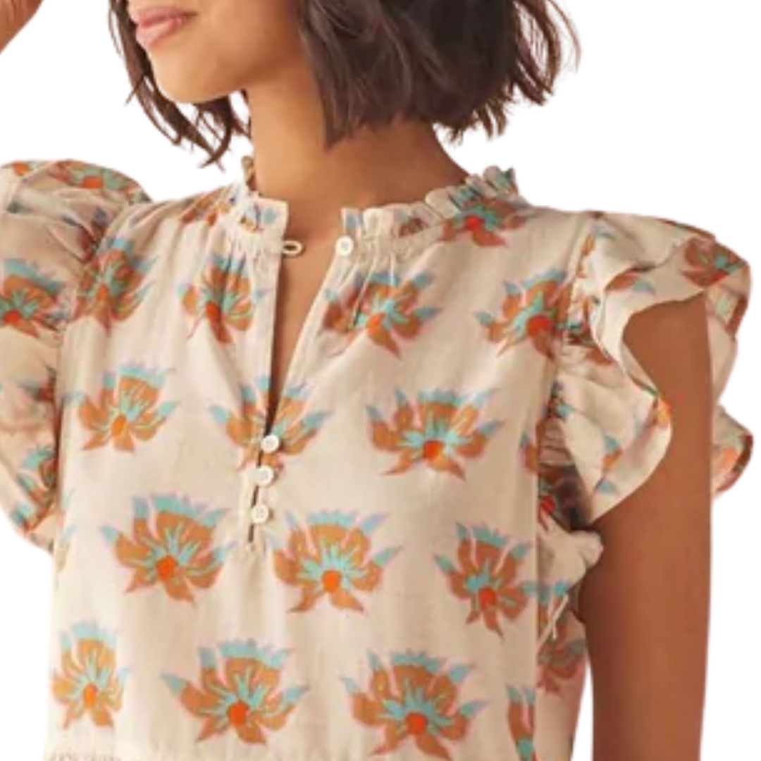 Wilora Mini Dress in Adya Guava