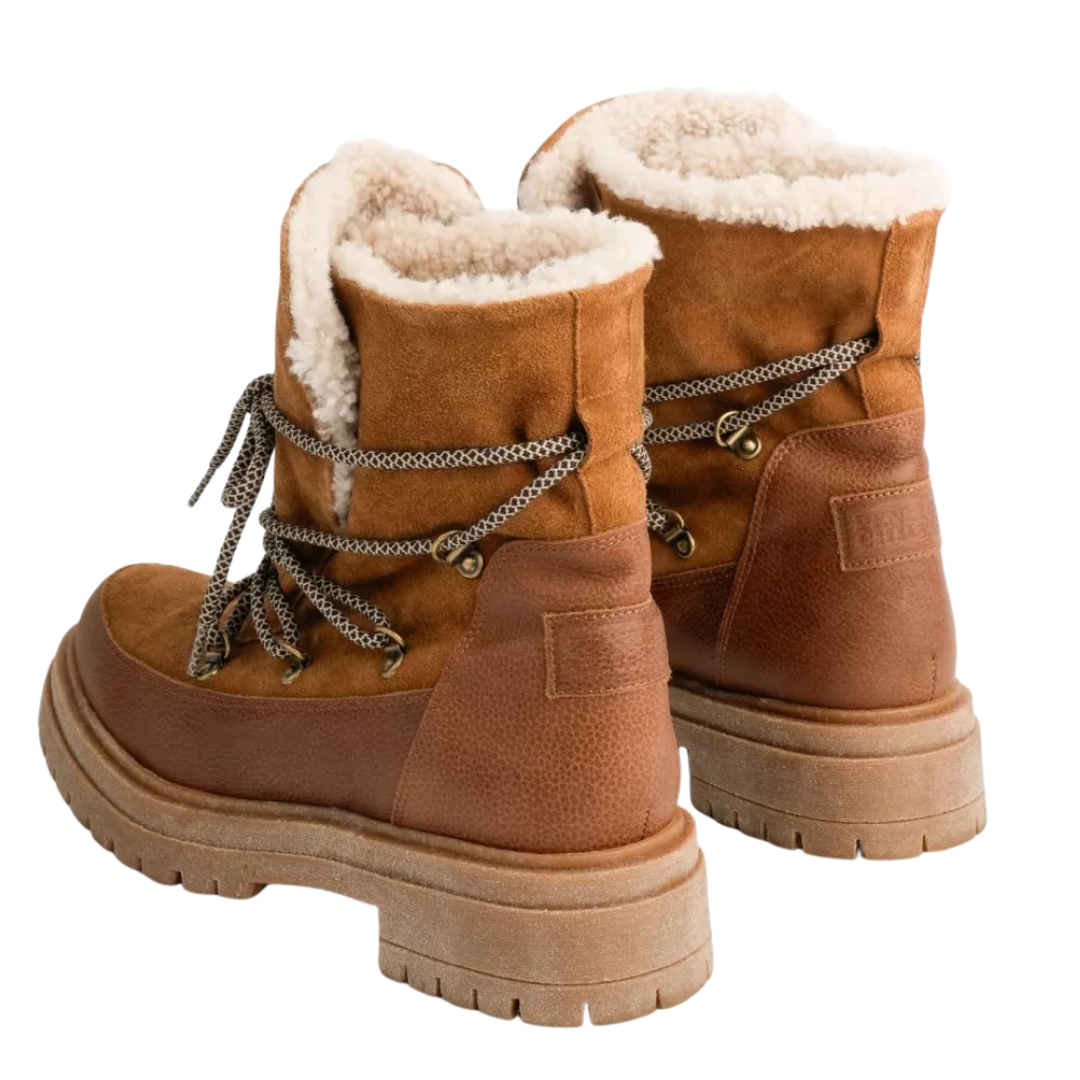 Mountaineer Suede Boot in Tan