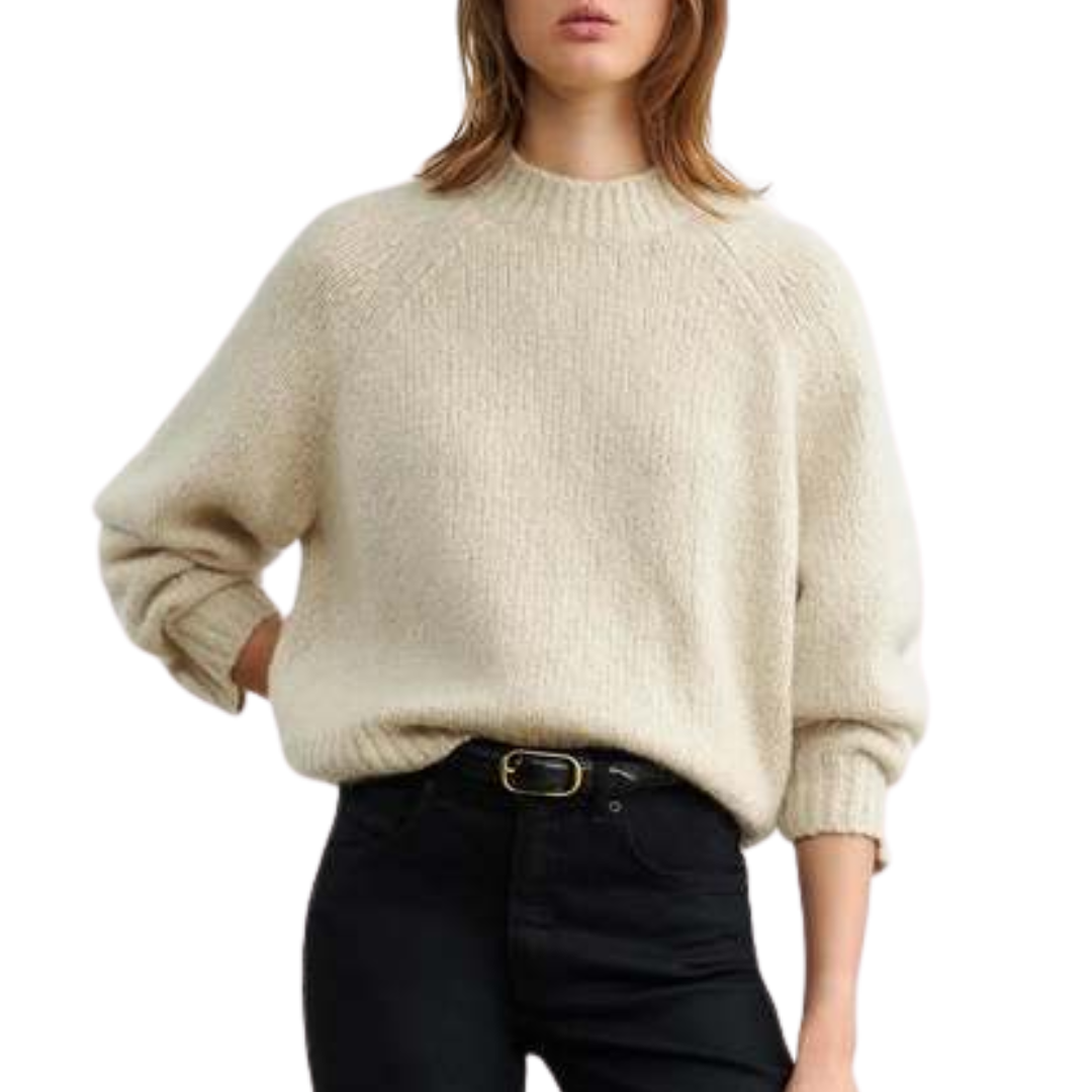 Tomaso Sweater in Beige Melange