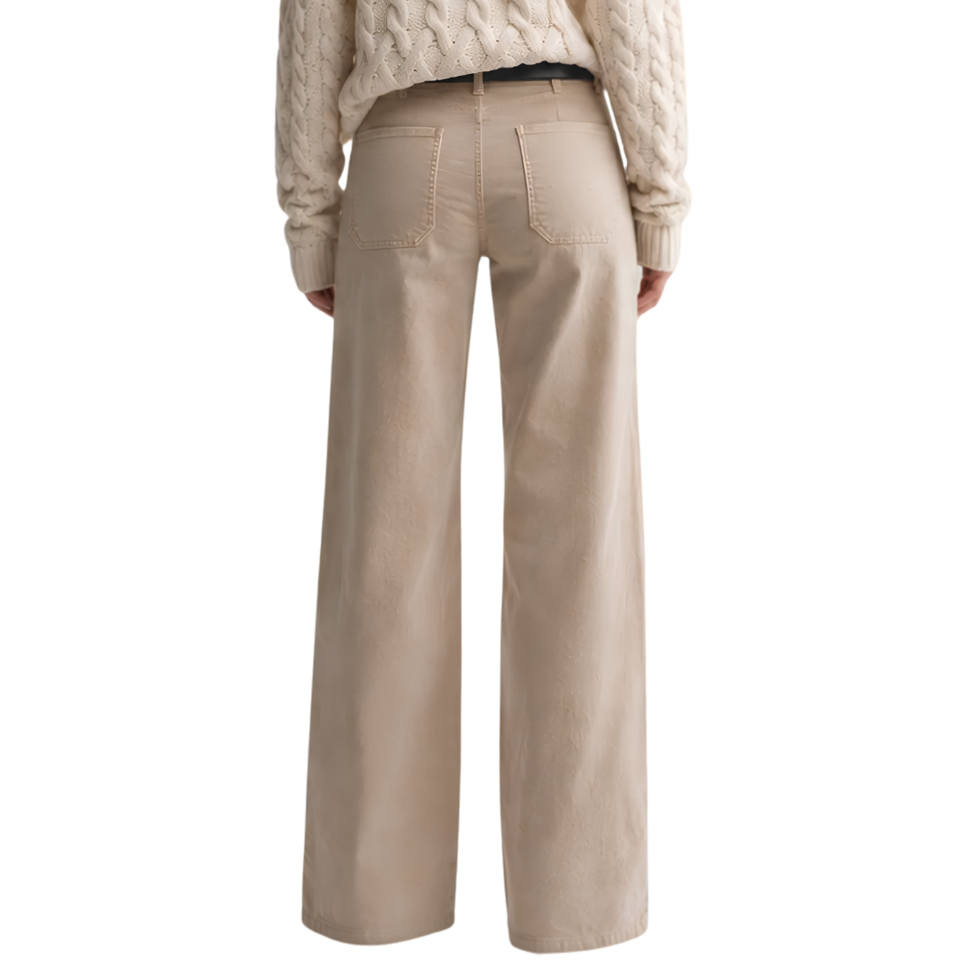 Florence Pant in Travertine