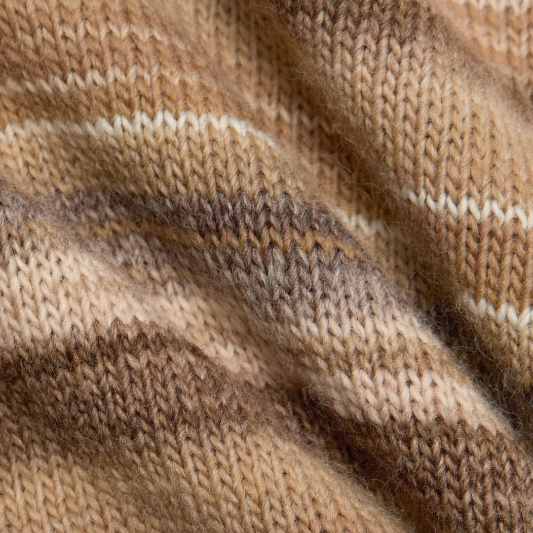 Diora Pullover Sweater in Desert Khaki Multi