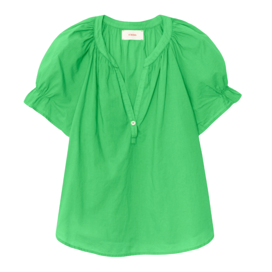 Astryde Top in Green Leaf