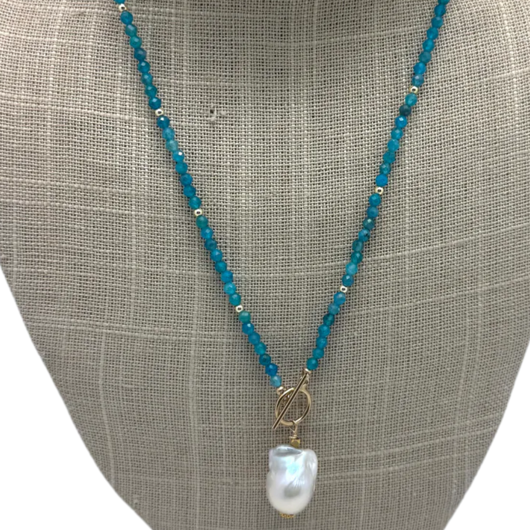 Carol Necklace in Apatite