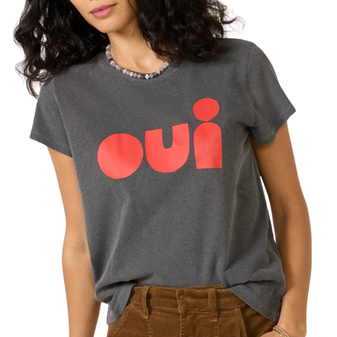 Classic Tee in Faded Black