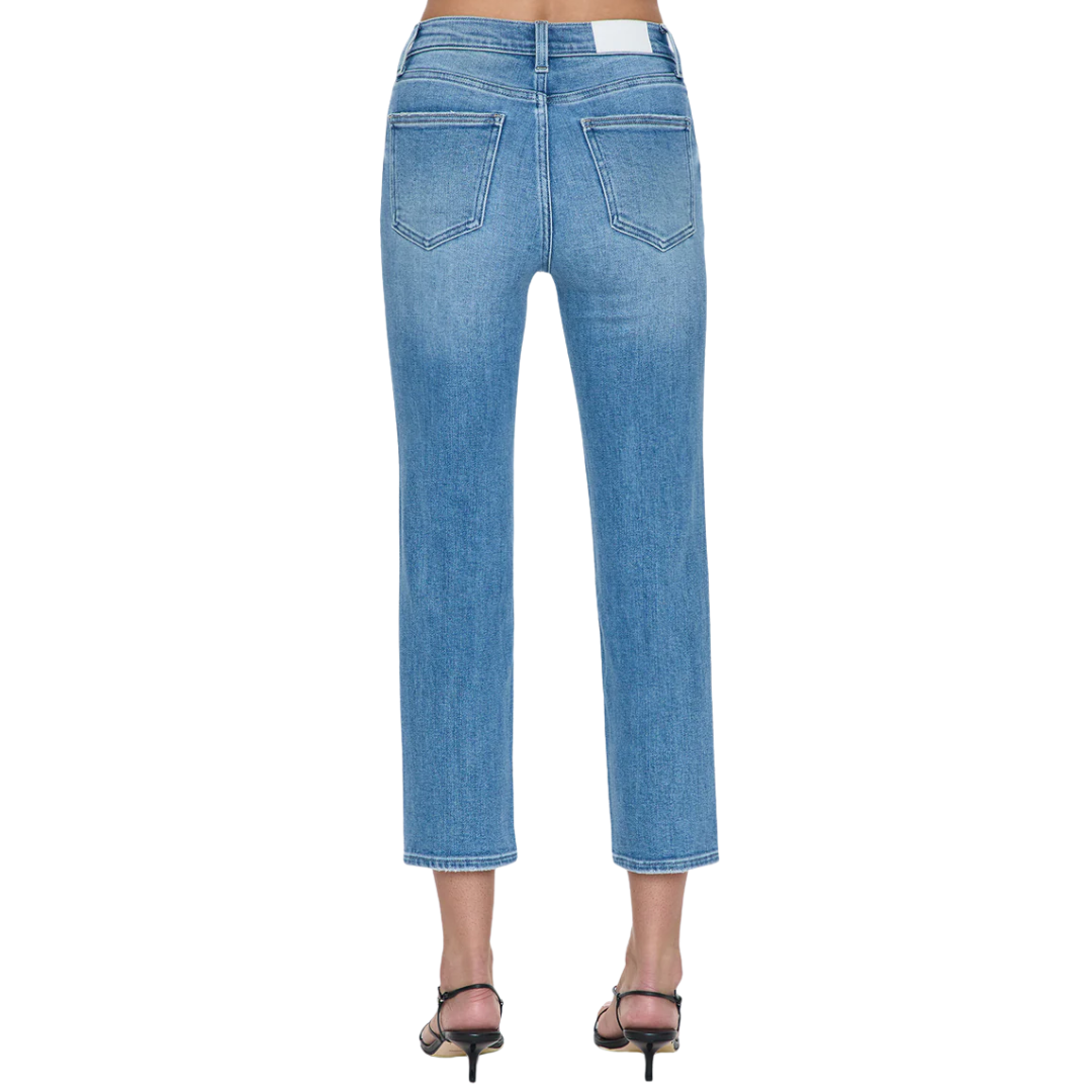 Monroe Crop High Rise Cigarette Jean