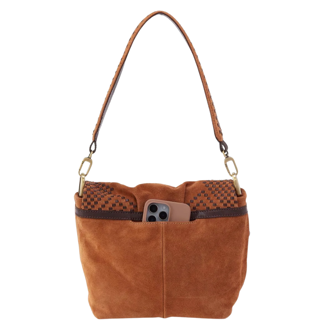 Harley Convertible Shoulder Bag in Oak Barrel