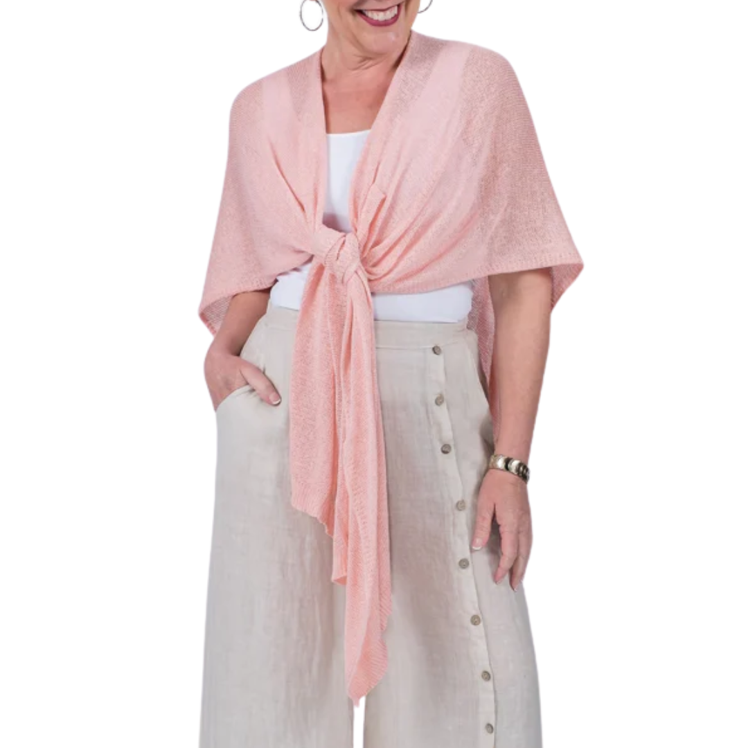 Aliya Multi Way Wrap in Cherry Blossom