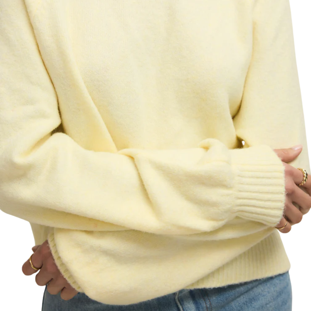 Coming Up Cozy Sweater in Pineapple