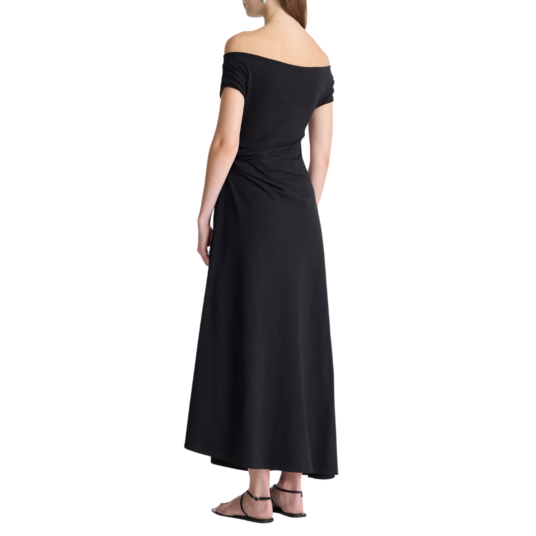 Marles Off The Shoulder Dress in Black