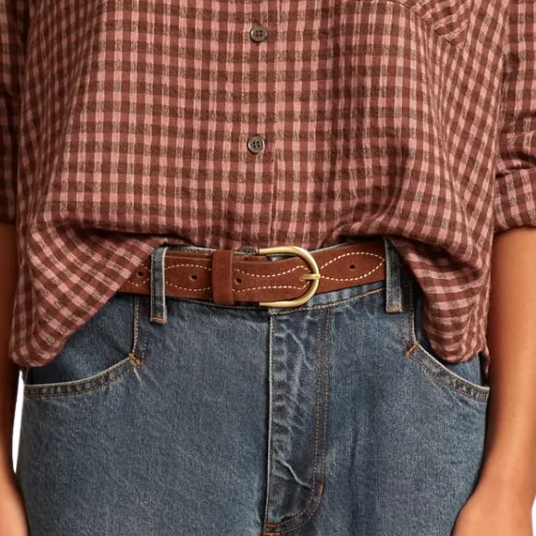 Laredo Belt in Mahogany
