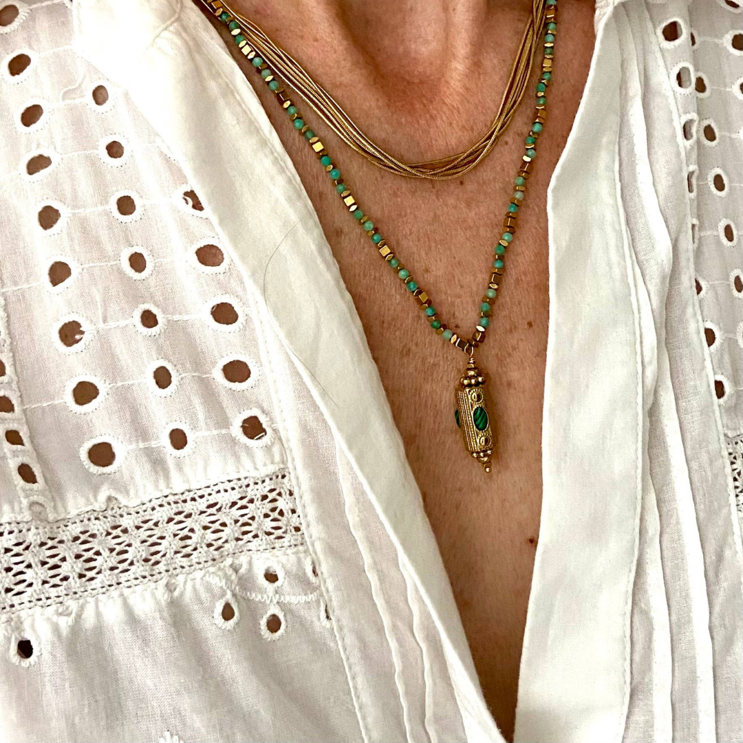 Khiva Necklace in Gold