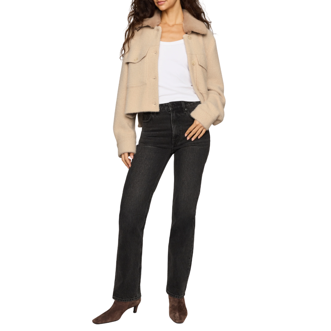 Peyton Jacket in Soft Ecru