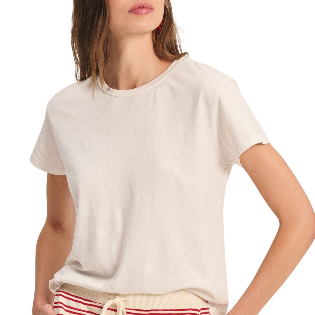 Tia Short Sleeve Tee in Beach