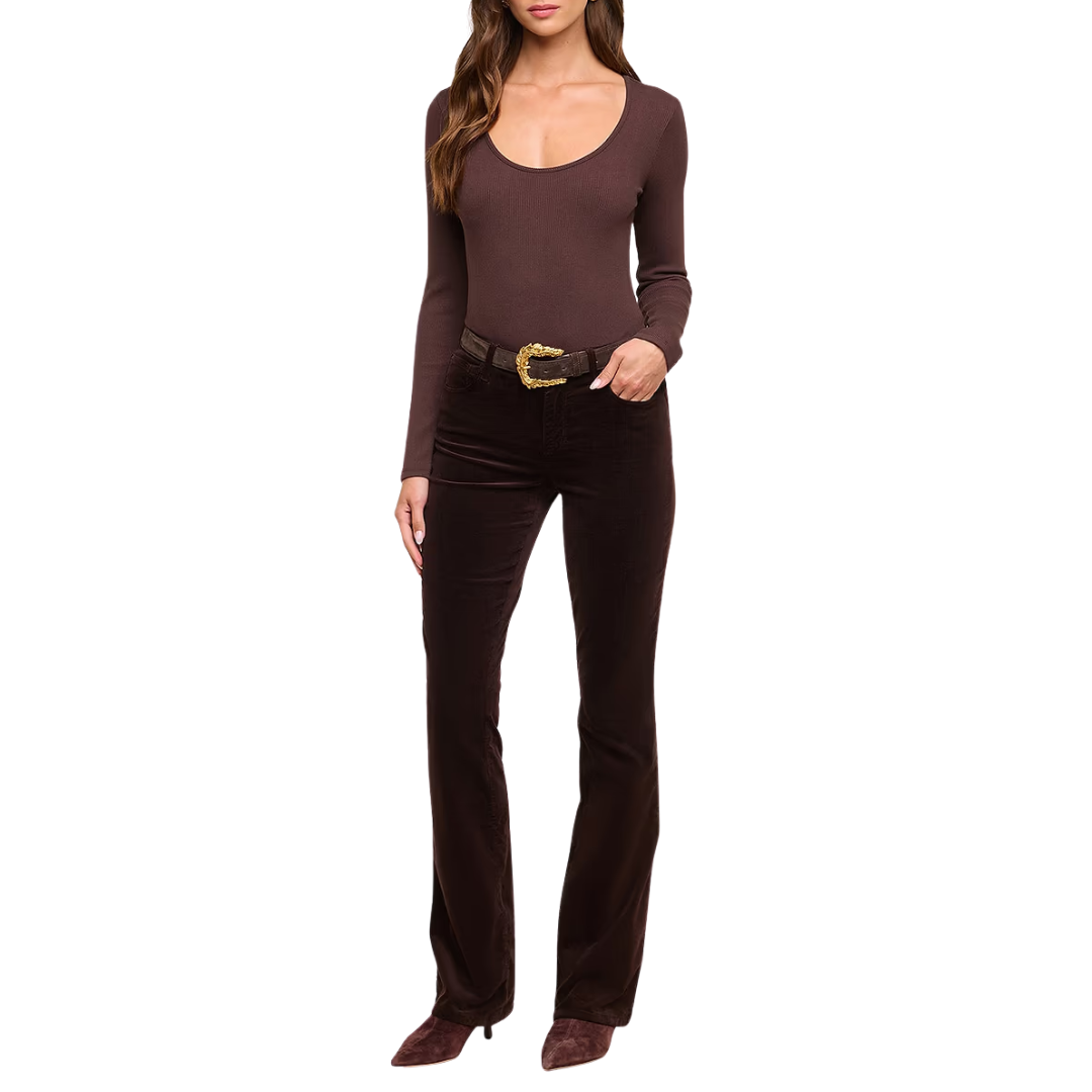 Stevie Velvet Jean in Dark Java