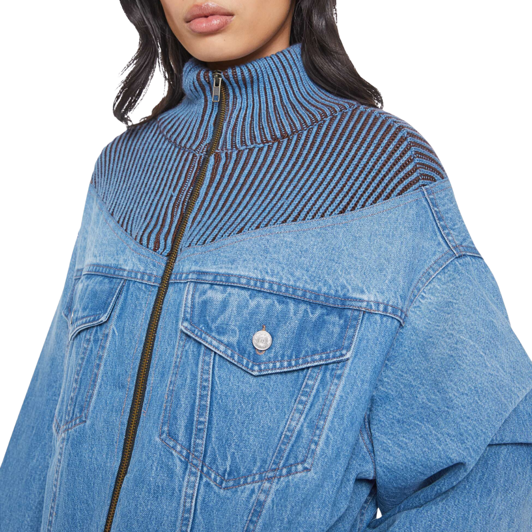 Mixtape Jacket in Coldslaw