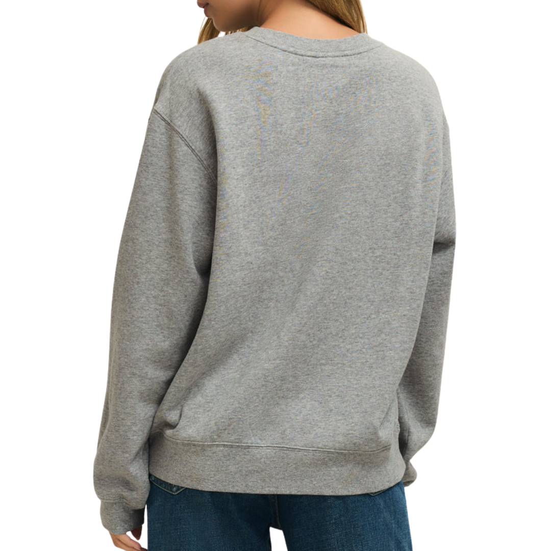 Amor Boyfriend Sweatshirt in Classic Heather Grey