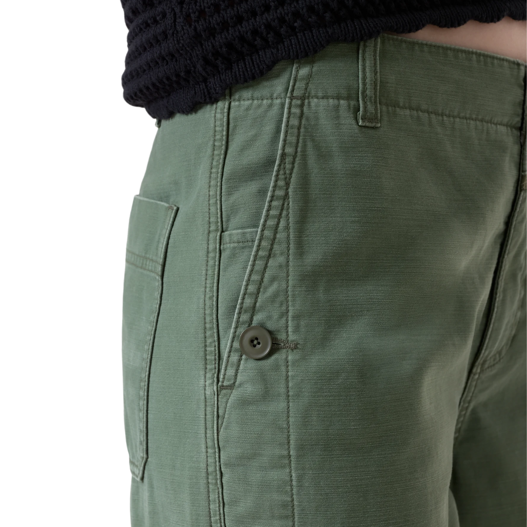 Closed Rovea Relaxed Pants in Matcha Green