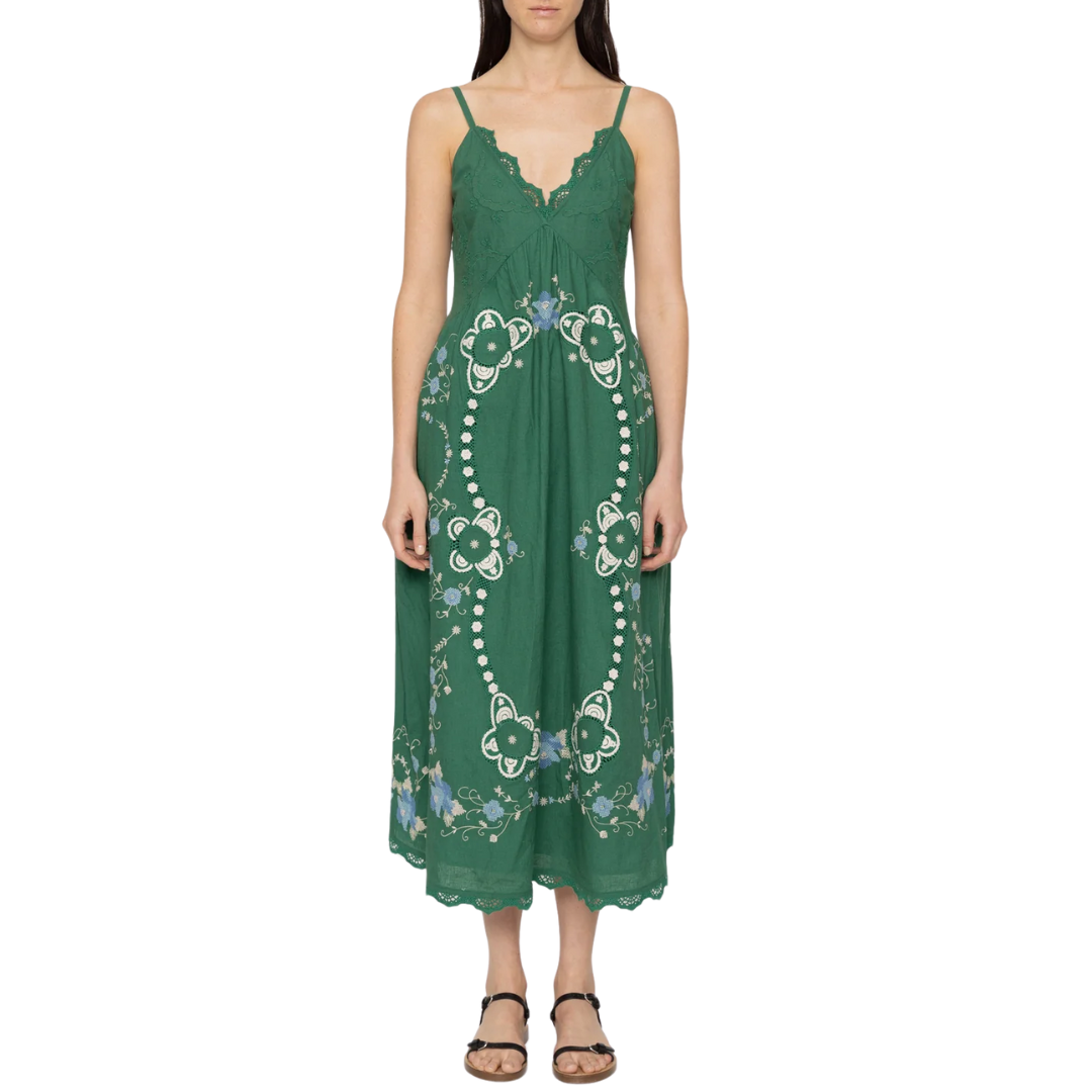 Vesna Dress in Green