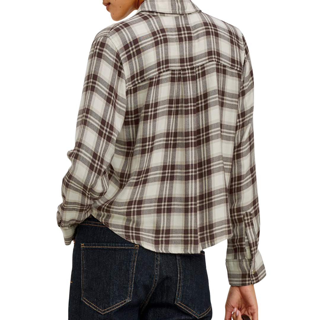 Malin Shirt in Birch Hickory