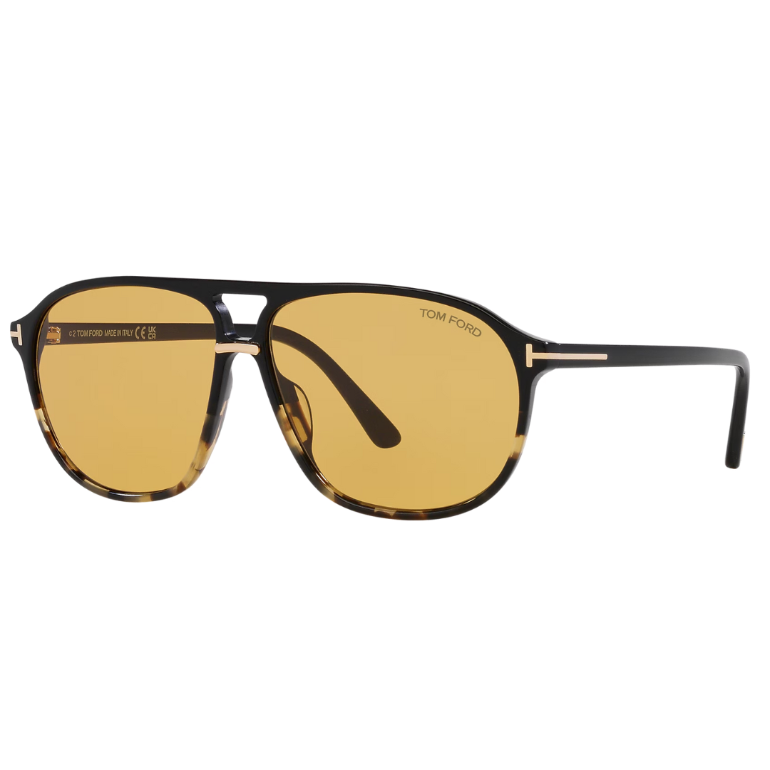 Bruce Sunglasses in Black/Brown