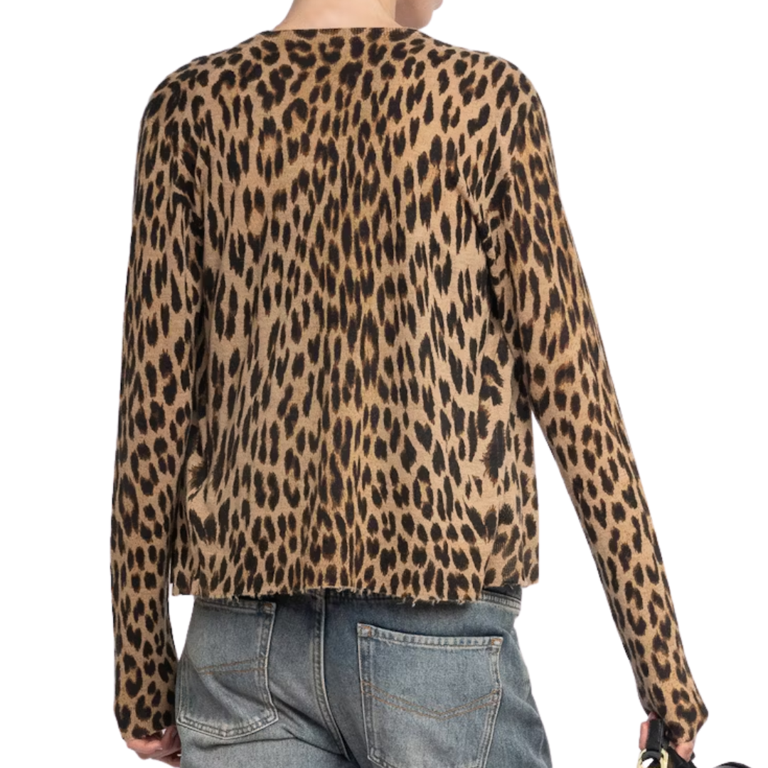 Manala Cashmere Cardigan in Daim