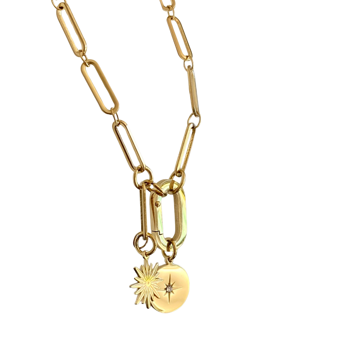 Ondine Necklace in Gold