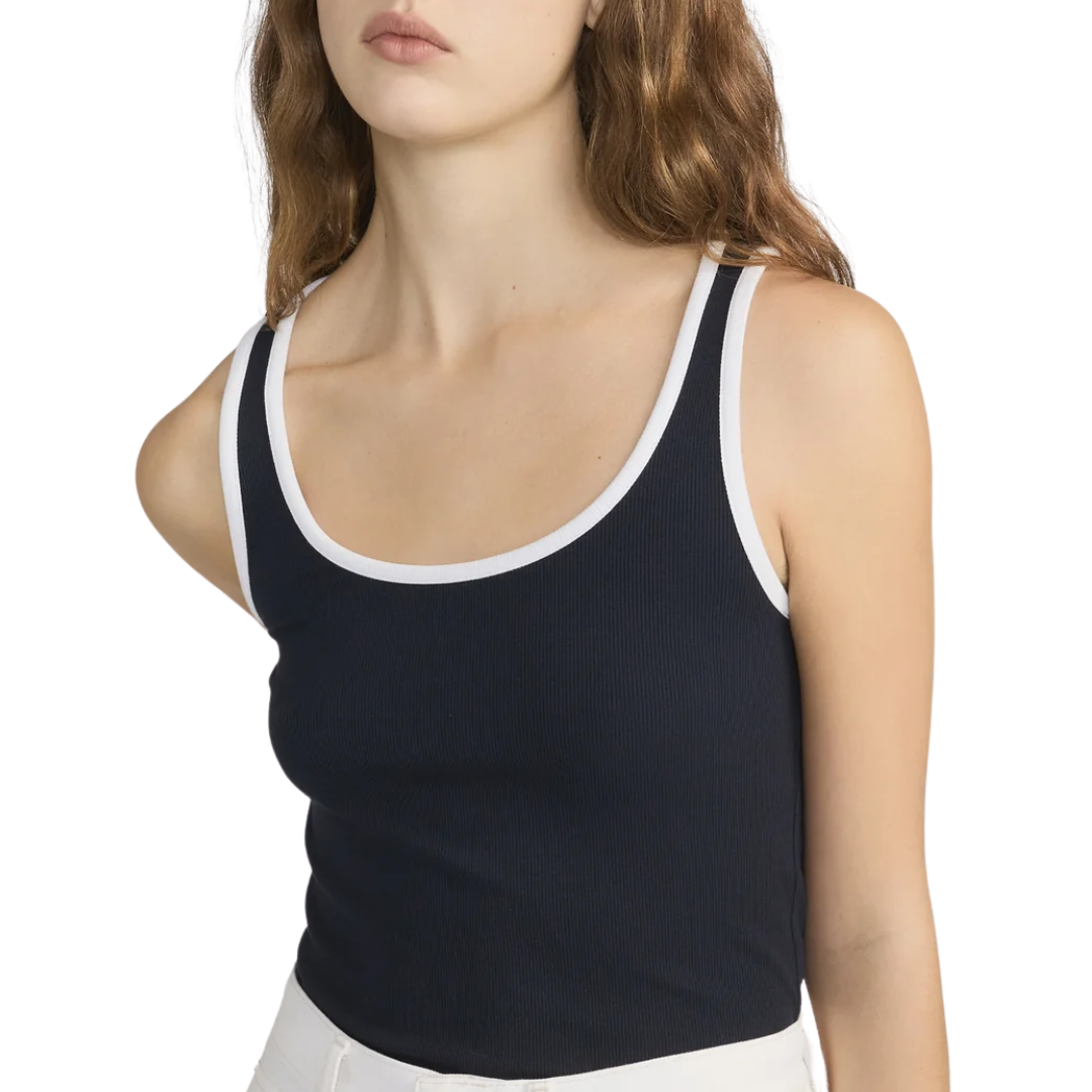 The Sporty Tank in Navy