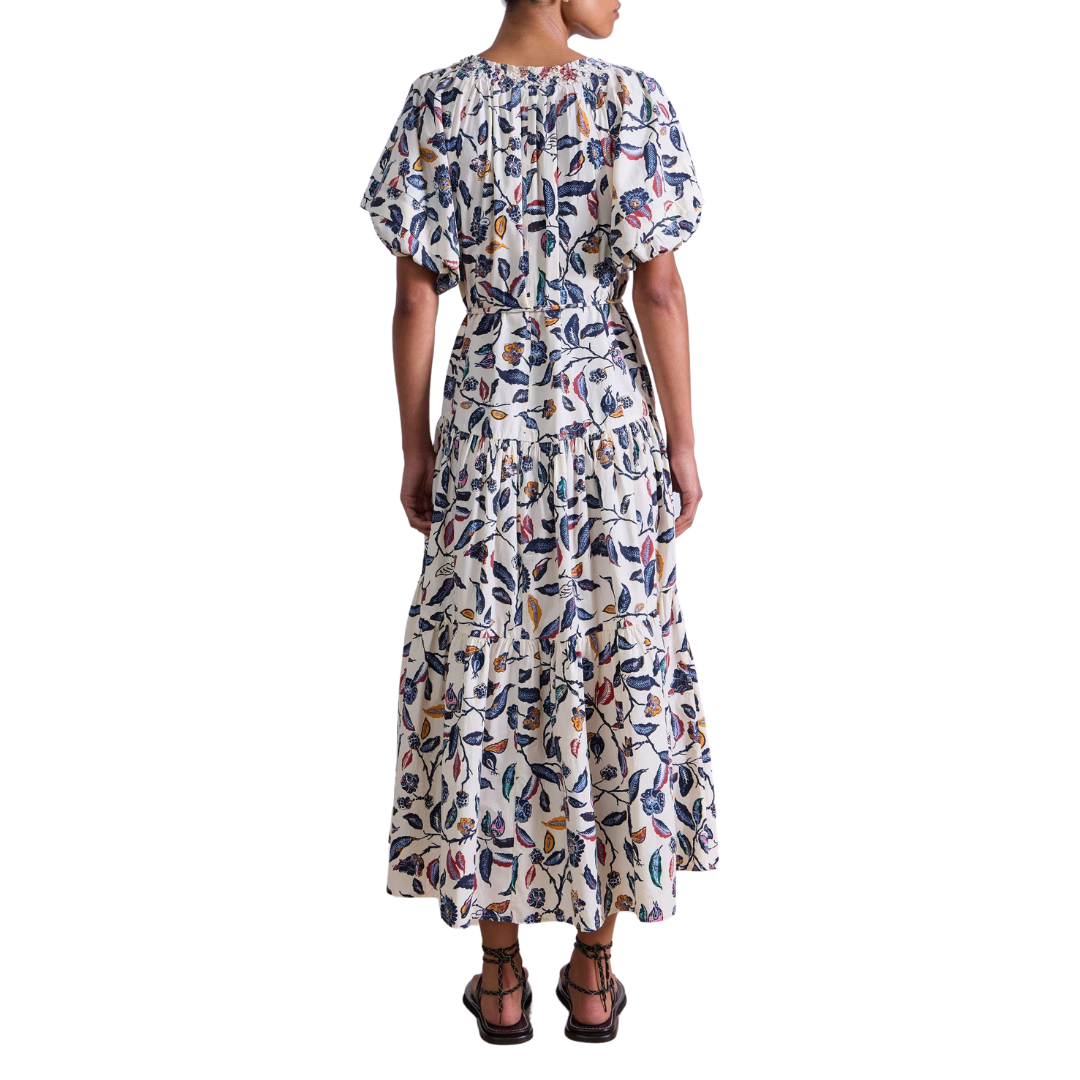 Uva Romantic Maxi in Garden Floral Cream