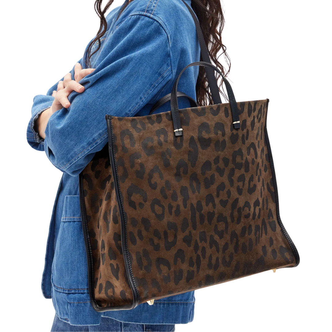 Simple Tote in Cocoa Pablo Cat