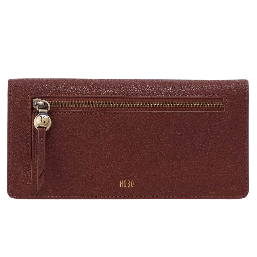 Hutton Large Wallet in Brown Bear