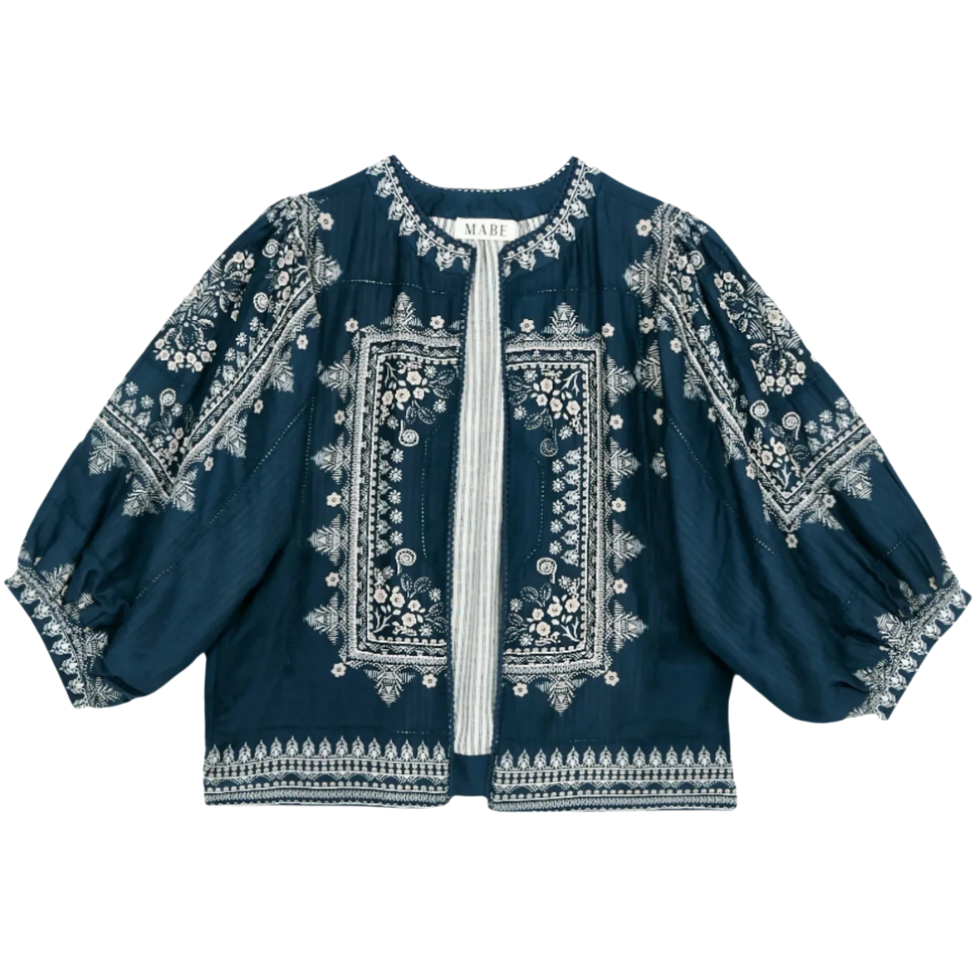 Eden Jacket in Indigo