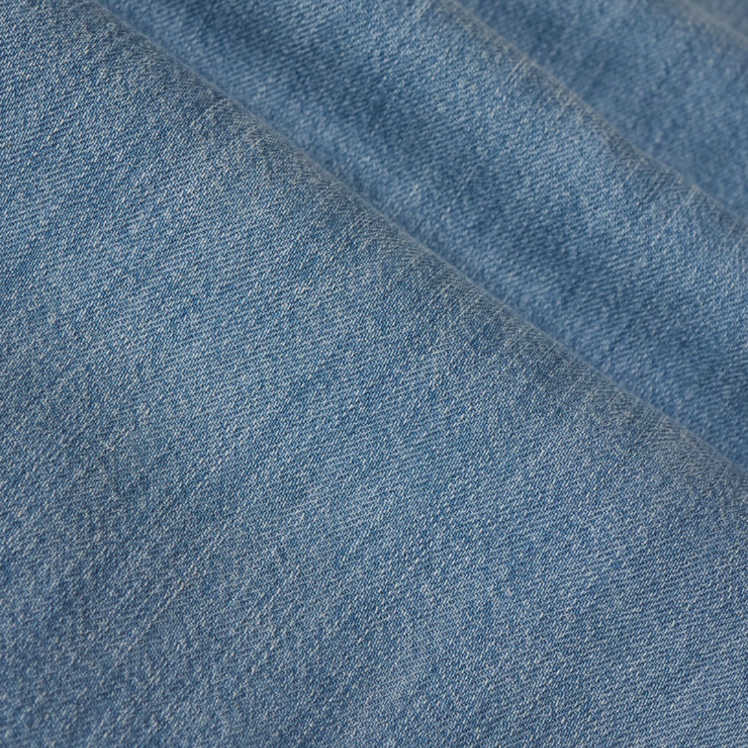 Napa Denim Mini Dress in Shoreline