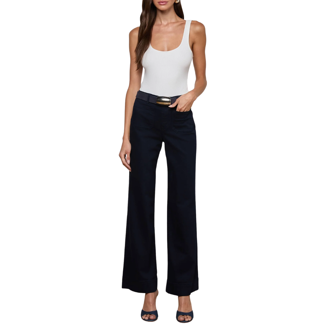 Nolan Patch Pocket Jean in Deep Midnight