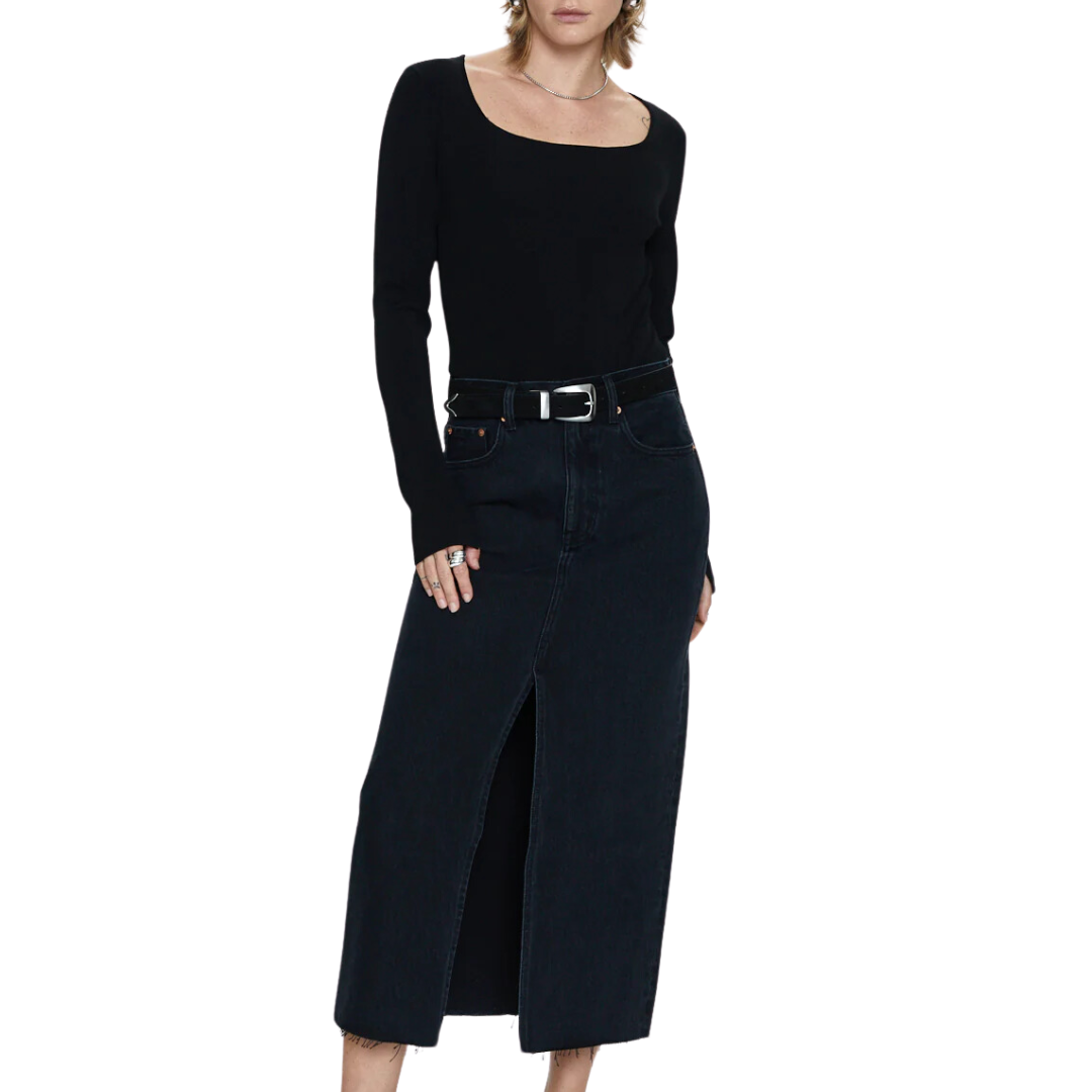 Alice Midi Skirt in Underground