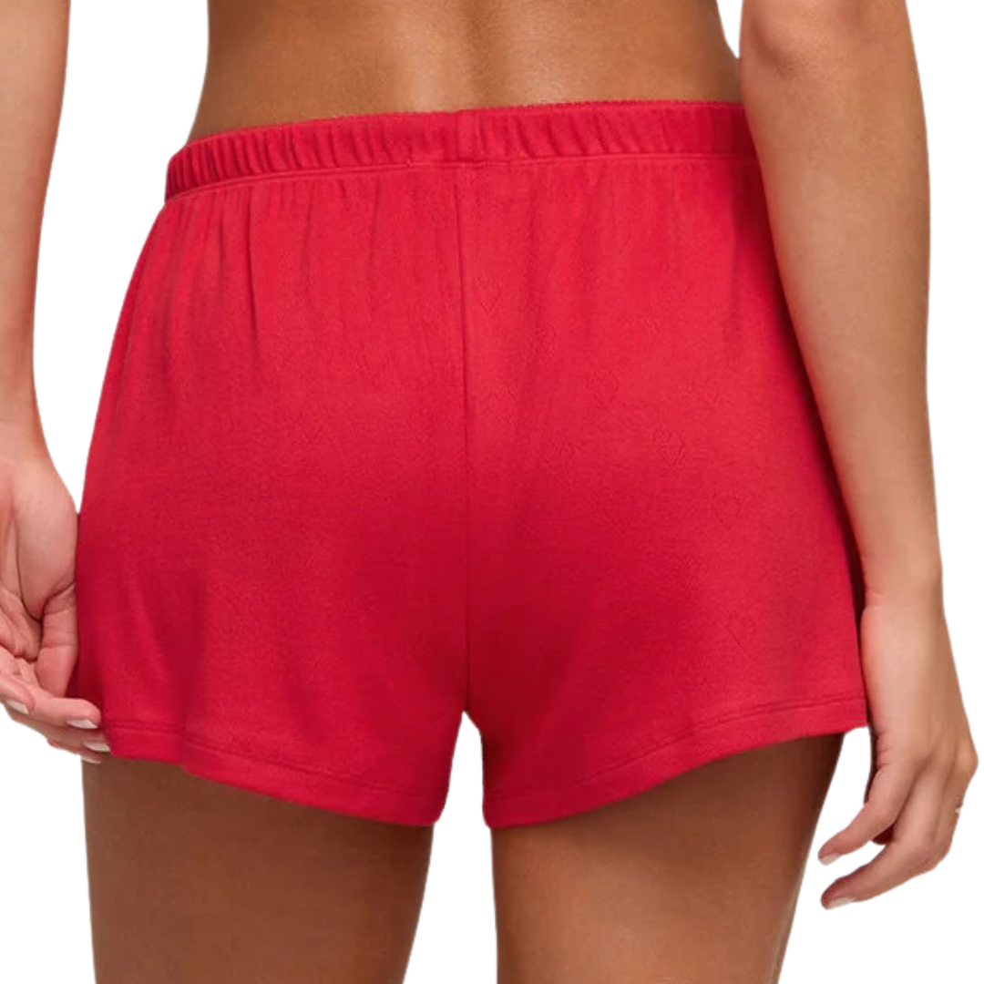 Amour Pointelle Short in Rendezvous