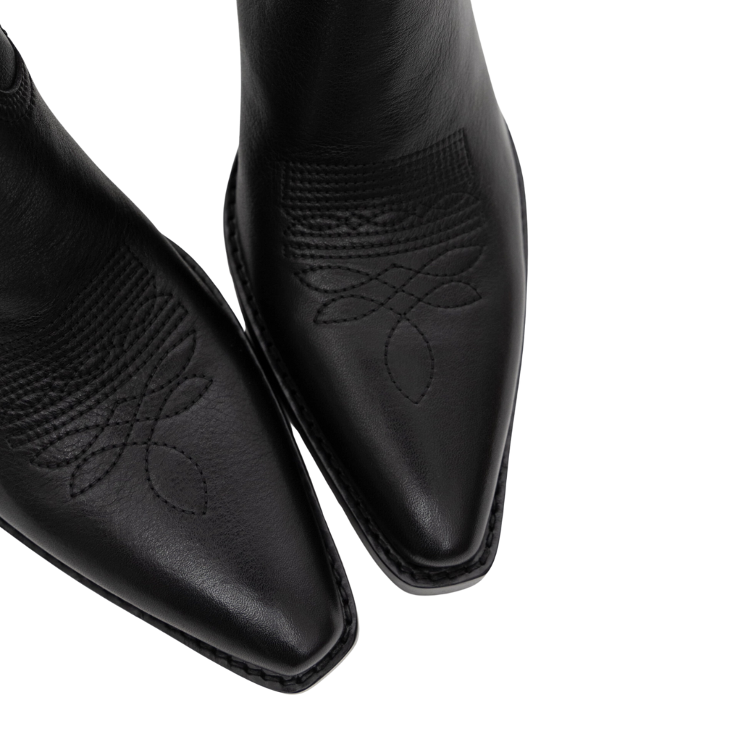 Wyoming Western Boot in Black