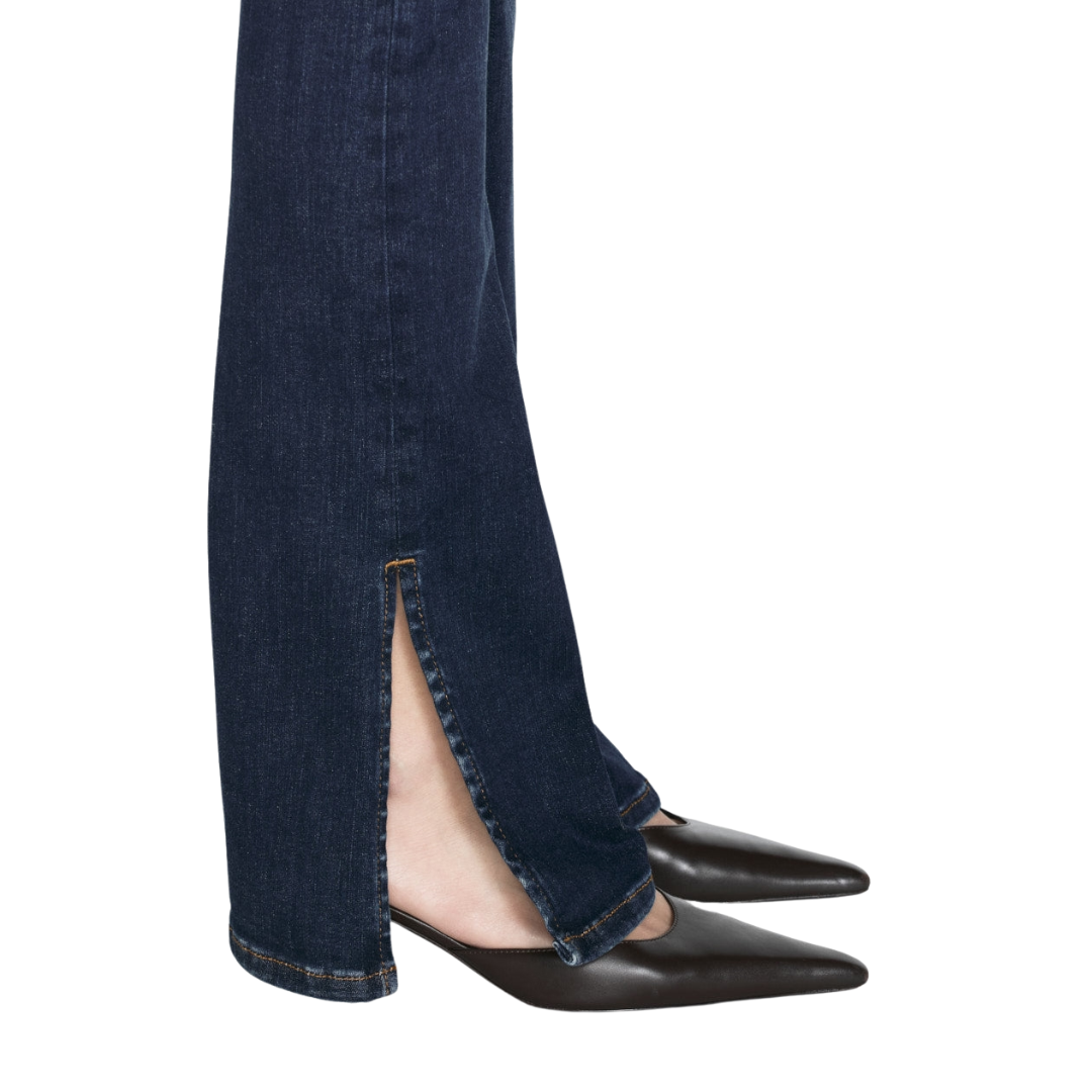 Le Mini Boot Outseam Slit in Moonflower