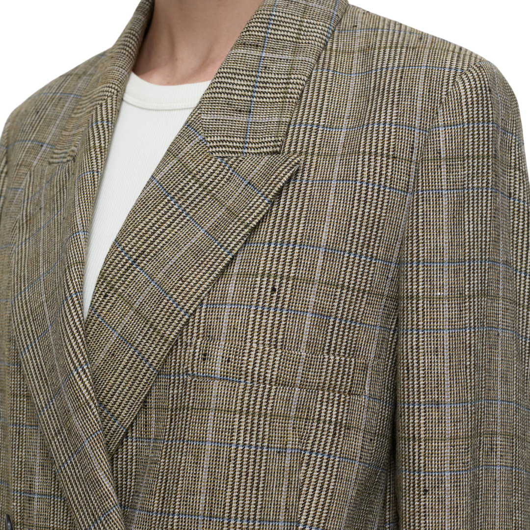 Checked Blazer in Multi